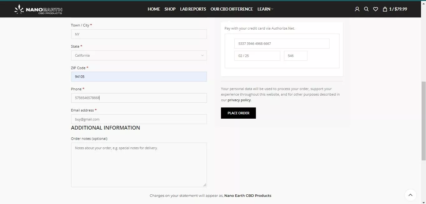 E-ecommerce website